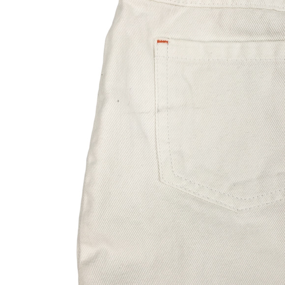 GYMBOREE Girl's Fun in the Sun White Denim Jean Embroidered Skirt Size 12 - Picture 6 of 11